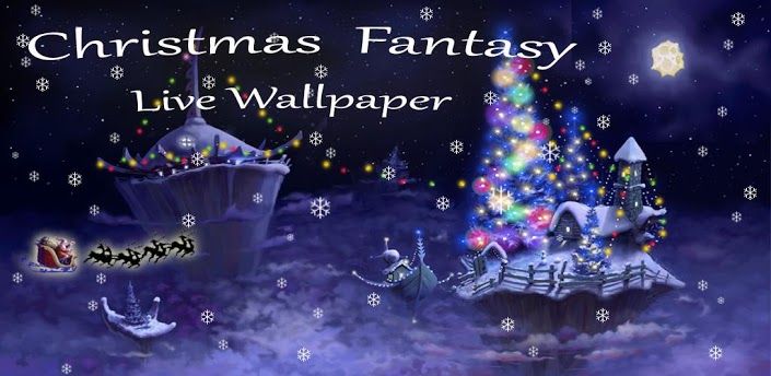 Christmas Snow Fantasy LWP для android бесплатно