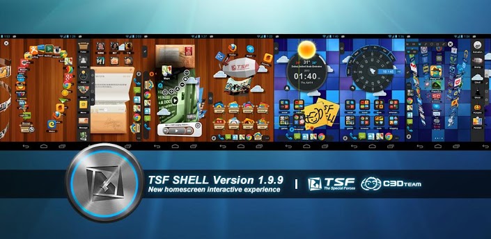 TSF Shell Pro 3D для android бесплатно
