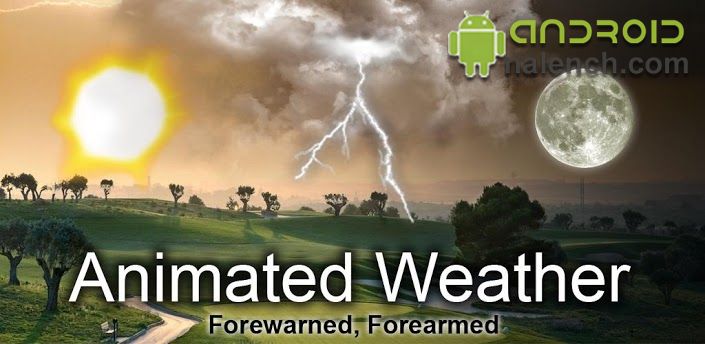 Animated Weather Widget для android бесплатно