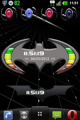 Скачать Batman widget для android бесплатно
