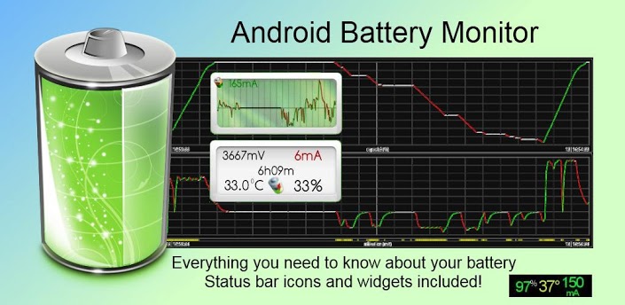 Battery Monitor Widget для android бесплатно