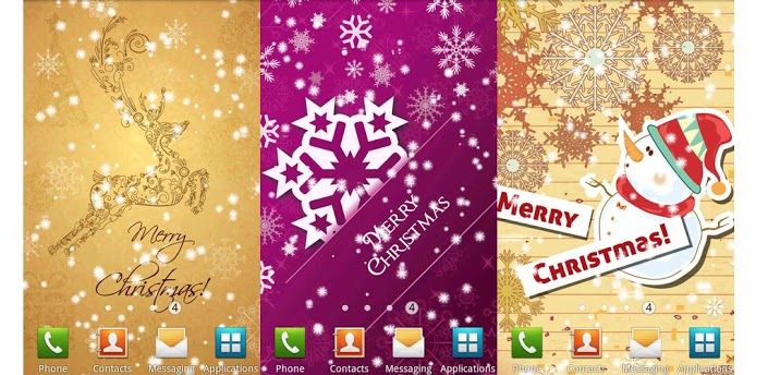 Christmas Snow Pro Live Wallpaper для android бесплатно