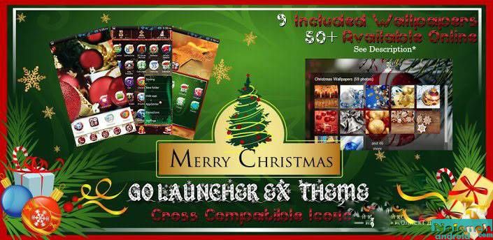 Christmas Theme & Wallpapers для android бесплатно
