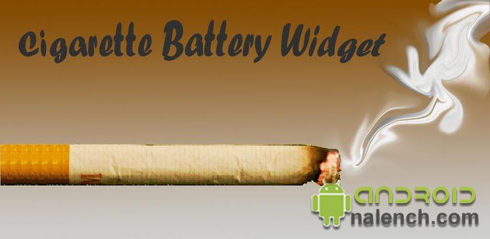 Cigarette Battery Widget для android бесплатно