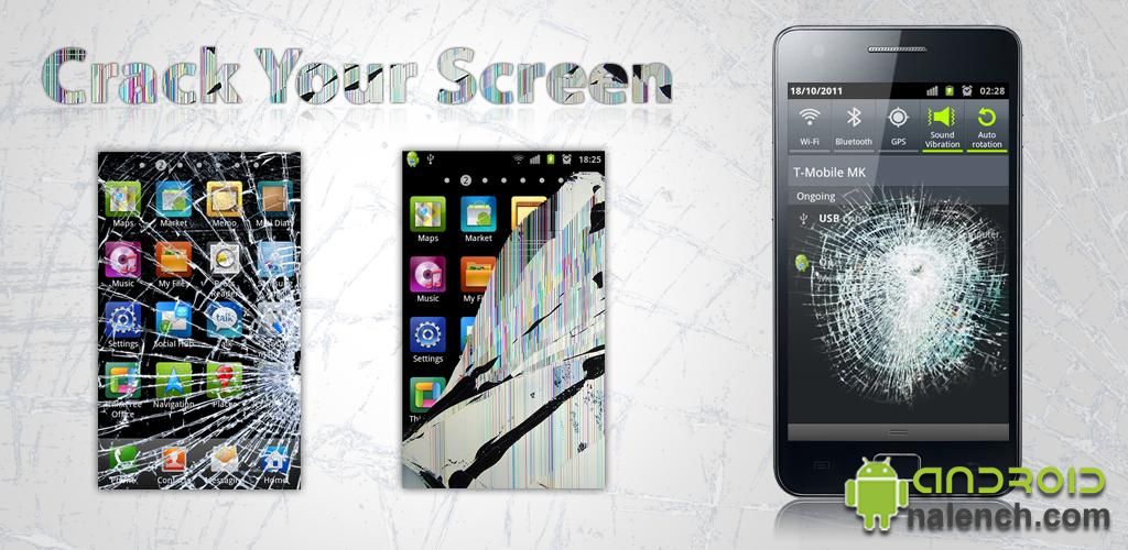 Crack Your Screen для android бесплатно