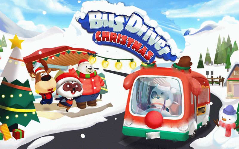 Dr. Panda's bus driver: Christmas для android бесплатно