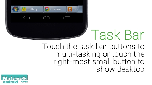 Скачать Windows 7 Task Bar для android бесплатно