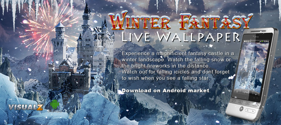 Winter Fantasy Live Wallpaper для android бесплатно