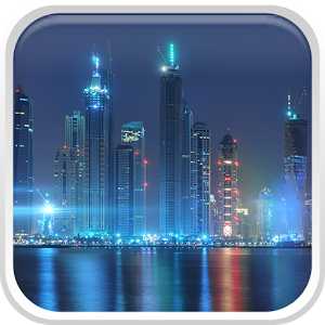 Скачать бесплатно Дубай ночью для Андроид